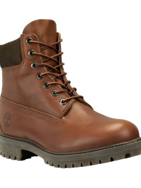 Timberland Men\'s 6 in. Premium Waterproof Boots - Brown Smooth 13 - Regular main image 4